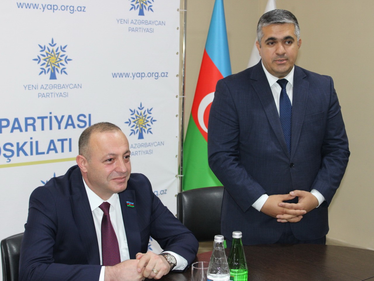 YAP Nizami rayon təşkilatı 28 Maya həsr olunmuş tədbir keçirdi - FOTOLAR